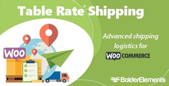 Table Rate Shipping for WooCommerce GPL Table Rate Shipping for WooCommerce GPL
