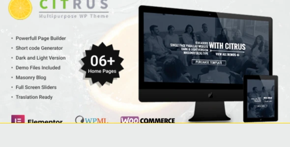 Citrus Theme GPL Citrus Theme GPL - Image 1