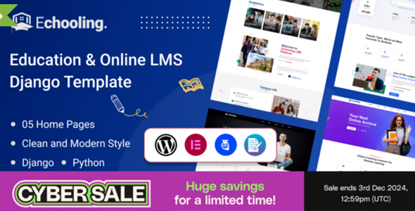 Echooling Theme GPL Echooling Theme GPL - Image 1