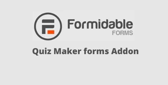 Formidable-Quiz-Maker-Addon-GPL Formidable-Quiz-Maker-Addon-GPL